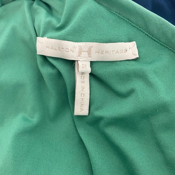 Halston Heritage One Shoulder Ruched Dress - Picture 7 of 10